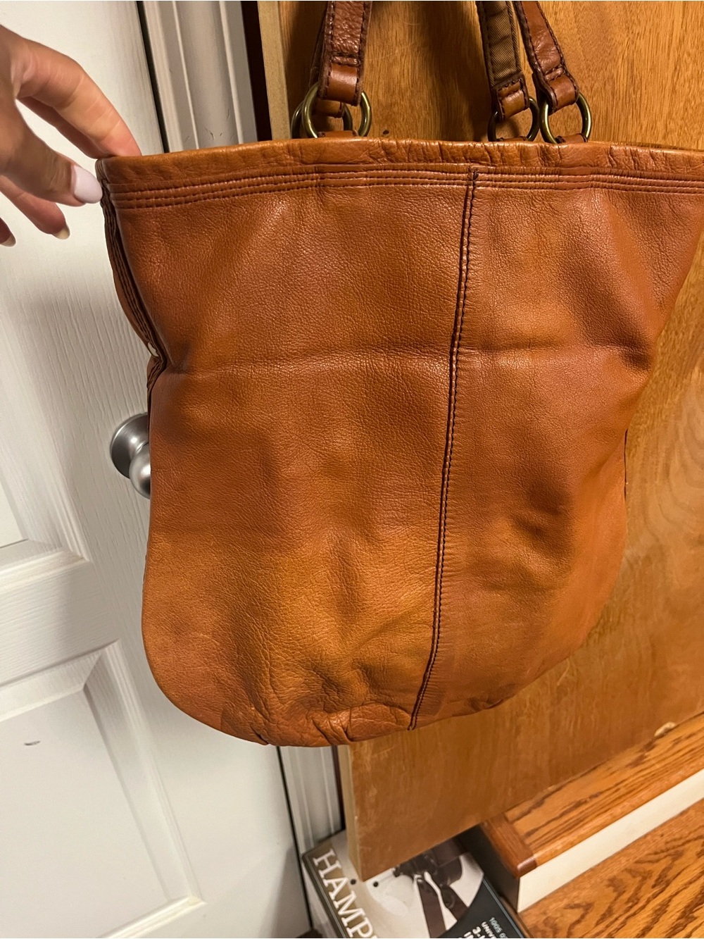 Lucky Brand Fold Over Bag - Picture 3 of 9